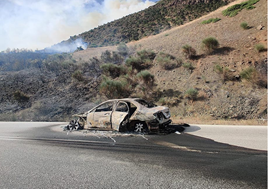 Συνελήφθη η οδηγός του αυτοκινήτου από το οποίο προκλήθηκε η φωτιά στο Ορθοβούνι